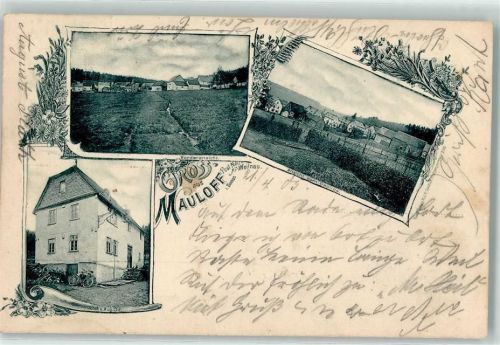 Mauloff 1905 Gasthaus Aug. Ott