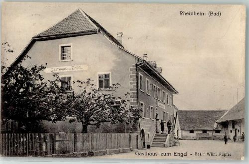 79790 W7897 Rheinheim , Hochrhein - Gasthaus Zum Engel Wilh. Küpfer
