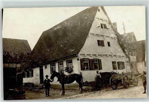 Kirchheim Wohnhaus Pferd Ort handschriftlich