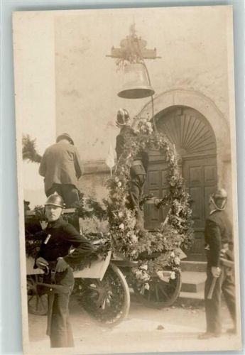 Owen Glocke Festwagen Ort handschriftlich