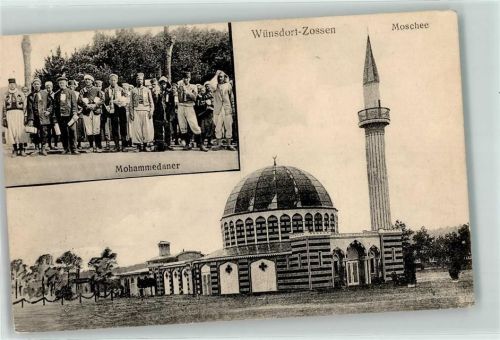Wünsdorf 1916 Moschee Mohammedaner