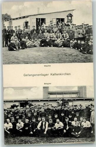 Kaltenkirchen Gefangenenlager Wache Belgier Gruppenfoto
