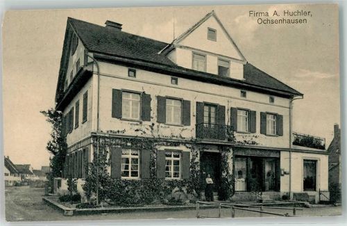 Ochsenhausen Firma A. Huchler Ecke beschädigt