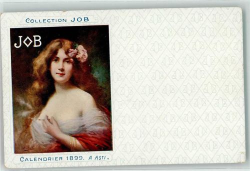 1900 Calandrier 1899 sign. A. Asti