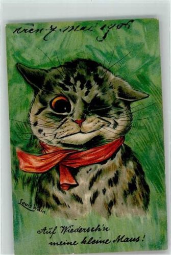 1905 Auf Wiedersehen meine kleine Maus AK