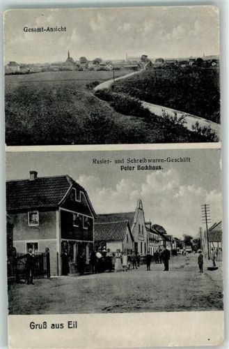 Köln Eil 705 1918 Rasier- und Schreibwaren-Geschäft Peter Backhaus