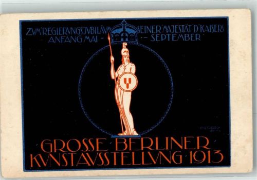 Berlin, unsortiert Kunst-Ausstellung 1913