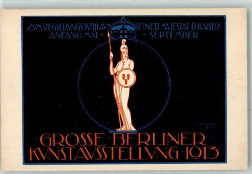 W1000 Berlin, unsortiert Kunst-Ausstellung 1913 Kunstgeschichte Berlin