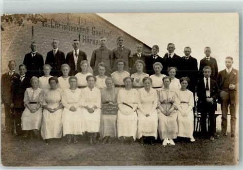 Hörup Gruppenfoto Gasthaus Christiansen