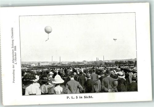Chemnitz 1910 P. L. 5 in Sicht