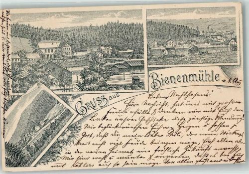 09623 O9213 Rechenberg-Bienenmühle 1895 - Vorläufer