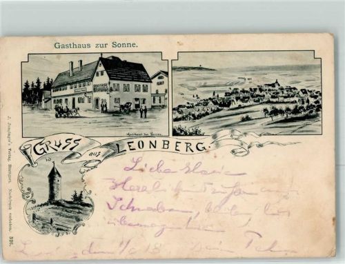 Leonberg Gasthaus Zur Sonne Engelbergturm