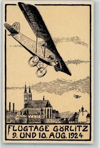 Görlitz Flugtage August 1924
