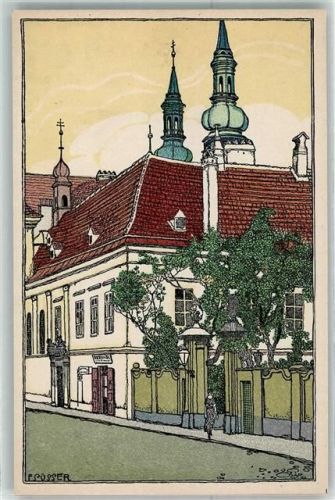 Wien 1. Bezirk, Innere Stadt Heiligenkreuzerhof A 109 sign F. Süsser Kilophot