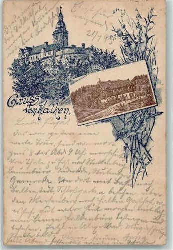 06493 O4301 Alexisbad 1893 - Falken Vorläufer 1880er Jahre Ort lt. Stempel