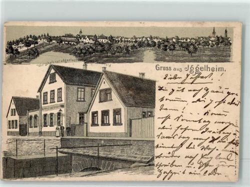 Böhl-Iggelheim 1911 Gasthaus Zur Jägerlust Jakob Bechtold