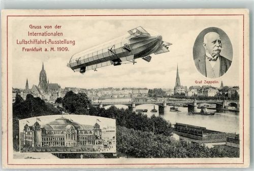 Frankfurt 1909 Graf Zeppelin