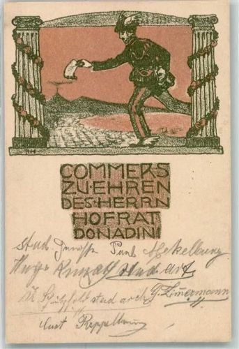 1906 Commers Zu Ehren des Herrn