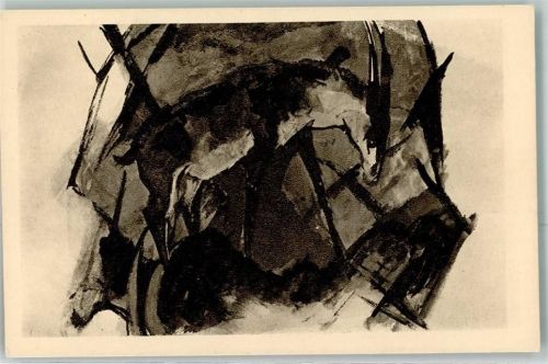 Berlin Mitte Nr 113 Franz Marc Aquarell Nationalgalerie
