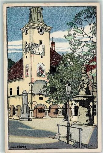 Gumpoldskirchen 1913 A 113 sign Franz Süsser