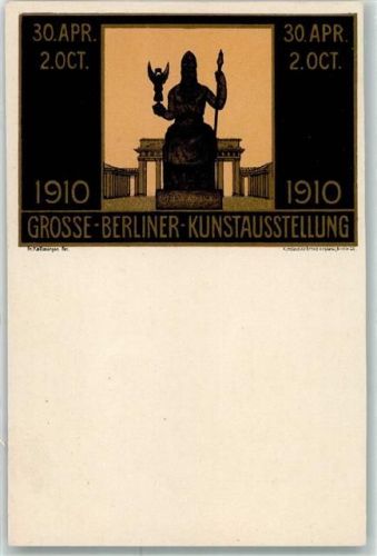 Berlin, unsortiert Große Berliner Kunstausstellung 1910