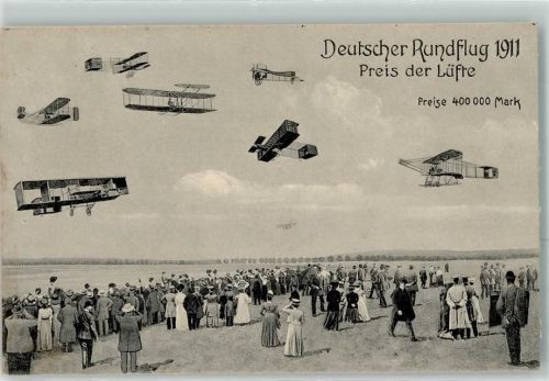 Deutscher Rundflug 1911 Preis der Lüfte Flugereignis