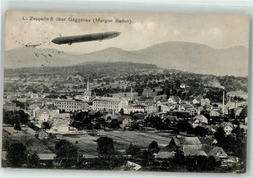 Gaggenau 1910 Luftschiff Zeppelin 6