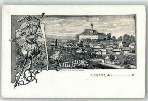 Oberdorf Vorläufer Druck 1880 - 1889