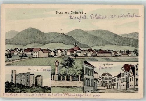 67433 W6730 Diedesfeld - Maxburg Hauptstraße Verlag Hans Pernat