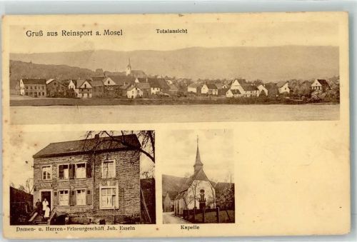 Piesport Reinsport Damen- und Herren- Friseurgeschäft Joh. Esseln Kapelle Ort lt. Recherche