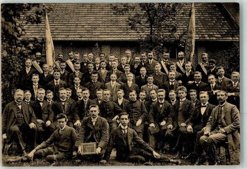 Papenburg Kath. Gesellenverein 1913 Gruppenfoto