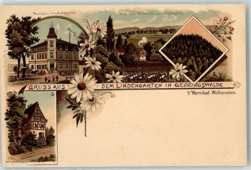 Wolkenstein Kurhaus Lindengarten Altes Herrschaftshaus Gehringswalde