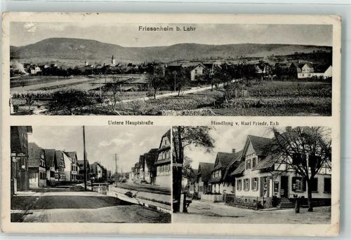 Friesenheim Untere Hauptstraße Handlung Karl Friedr. Erb