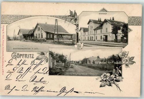 Göpfritz Bahnhof Gasthaus-Bahnhof Hauptstrasse