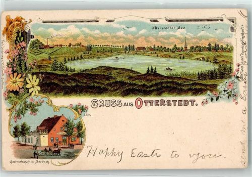 Otterstedt Olterstedter See Gasthaus von Seebach