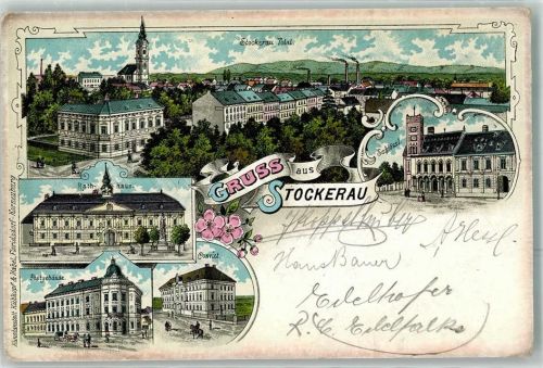 Stockerau rat Postamt Konviet Schloss