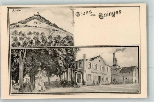 Eningen Achalm Gasthaus Brauerei Viktor Auer