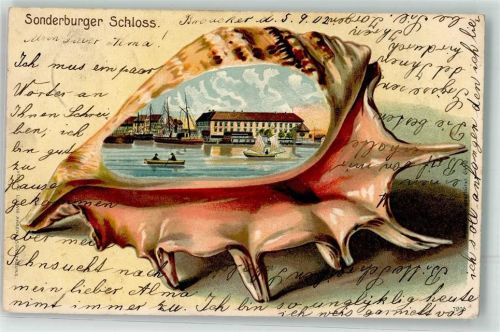 Sonderburg 1902 Schloss