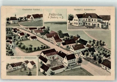 4101 Feldkirchen an der Donau - Gnadenfeld Kahlhof Gasthaus Scheuermayer lagerhäuser