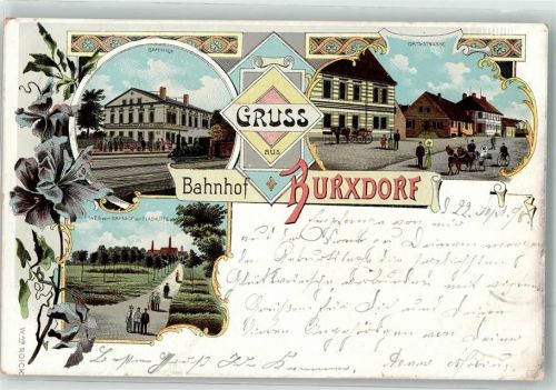Burxdorf 1898 Bahnhof Ortsstraße