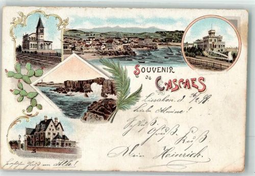 Lisboa 1898 Kirche Cascais