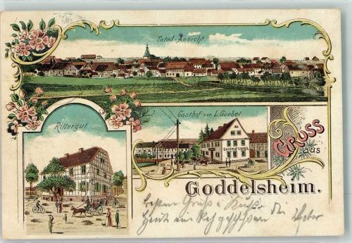 Goddelsheim Rittergut Gasthaus Goebel