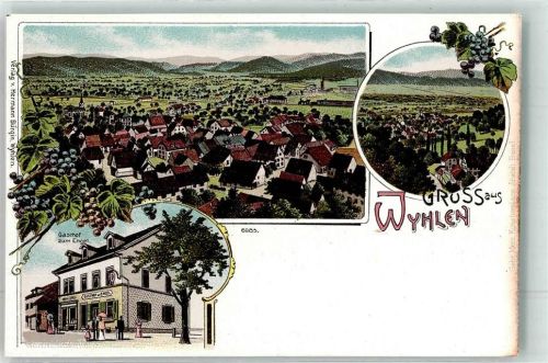Wyhlen Weintrauben Gasthaus zum Engel
