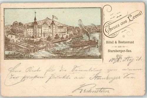 Leoni 1896 Hotel Gasthaus am Starnberger See Vorläufer