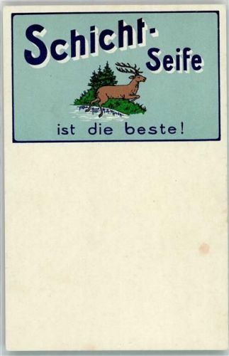 Schicht Seife Hirsch