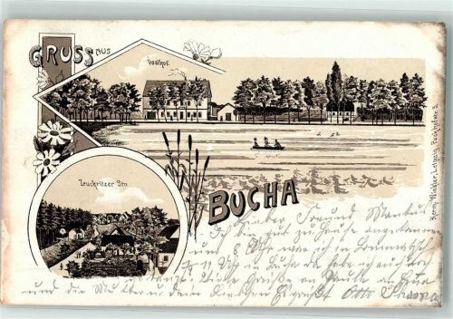 Dahlen 1905 Bucha Gasthaus Zeuckritzer Straße
