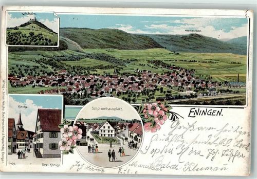 Eningen 1904 Achalm Schützenhausplatz Mädchenfelsen