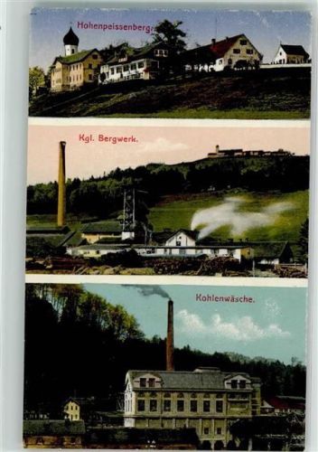 Hohenpeißenberg Kgl. Bergwerk Kohlenwäsche