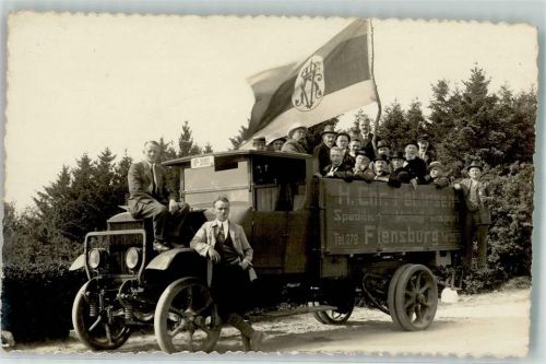 Flensburg Pritschenlieferwagen Spedition Petersen Winter
