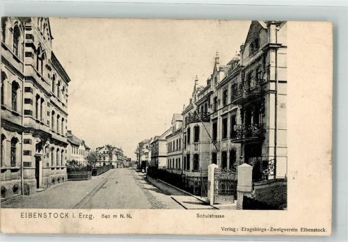 Eibenstock 1906 Schulstraße